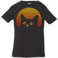VINTAGE EIGHTIES STYLE CAT Infant Jersey T-Shirt