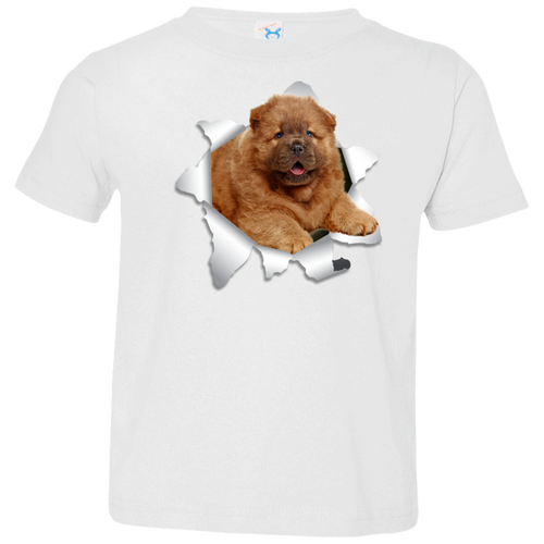 CHOW CHOW 3D Toddler Jersey T-Shirt