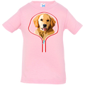 GOLDEN RETRIEVER ZIP-DOWN Infant Jersey T-Shirt