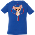 CHIHUAHUA ZIP-DOWN Infant Jersey T-Shirt