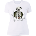 DALMATIAN 3D Ladies' Boyfriend T-Shirt