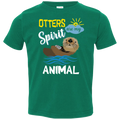 OTTERS ARE MY SPIRIT ANIMAL Toddler Jersey T-Shirt
