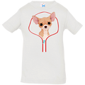 CHIHUAHUA ZIP-DOWN Infant Jersey T-Shirt