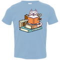 CATS TEA AND BOOKS Toddler Jersey T-Shirt