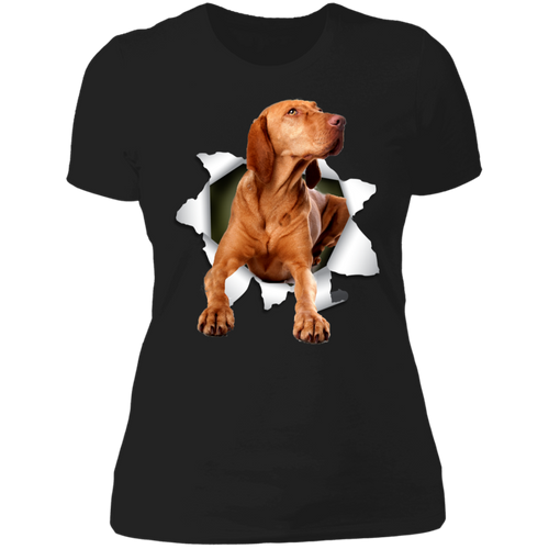 VIZSLA 3D Ladies' Boyfriend T-Shirt