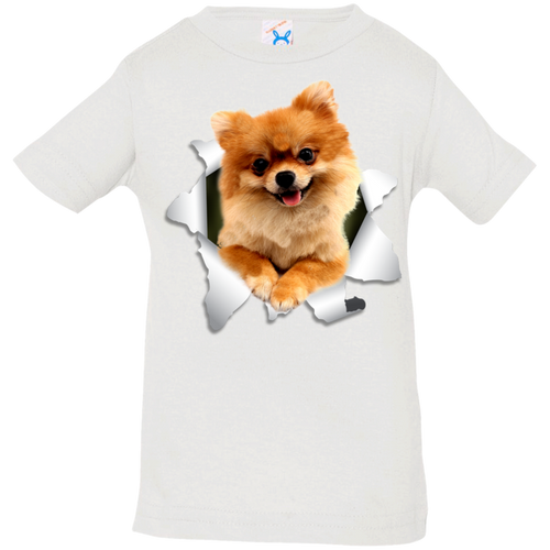 POMERANIAN 3D Infant Jersey T-Shirt