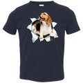 BEAGLE 3D Toddler Jersey T-Shirt