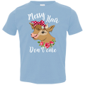 MESSY HAIR DON'T CARE Toddler Jersey T-Shirt