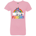 PUGICORN Girls' Princess T-Shirt