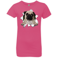 PUG 3D Girls' Princess T-Shirt
