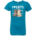 I LOVE CATS Girls' Princess T-Shirt