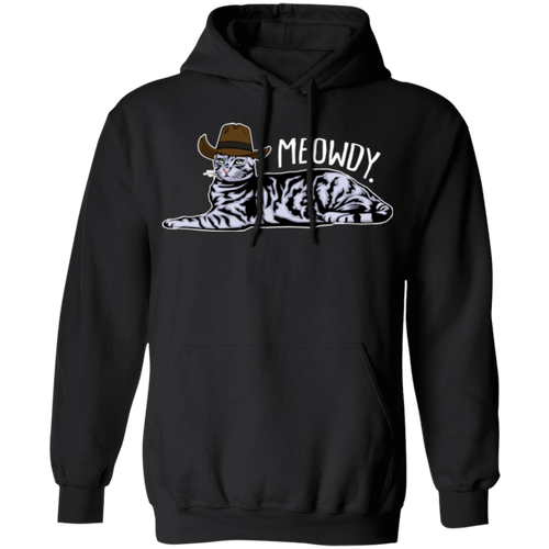 MEOWDY TEXAS CAT LADIES Pullover Hoodie 8 oz.