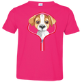 JACK RUSSELL ZIP-DOWN Toddler Jersey T-Shirt