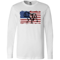 VINTAGE ENGLISH BULLDOG AMERICAN Men's Jersey LS T-Shirt