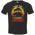 SAVE THE CHUBBY UNICORNS Toddler Jersey T-Shirt