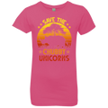 SAVE THE CHUBBY UNICORNS Girls' Princess T-Shirt