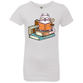 KITTENS TEA AND BOOKS Girls' Princess T-Shirt