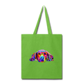 Hand painted weimaraners Tote Bag - lime green