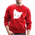 SPY CAT Crewneck Sweatshirt - red