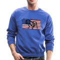VINTAGE ENGLISH BULLDOG AMERICAN Crewneck Sweatshirt - royal blue