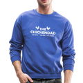 THE CHICKEN DAD Crewneck Sweatshirt - royal blue