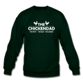 THE CHICKEN DAD Crewneck Sweatshirt - forest green